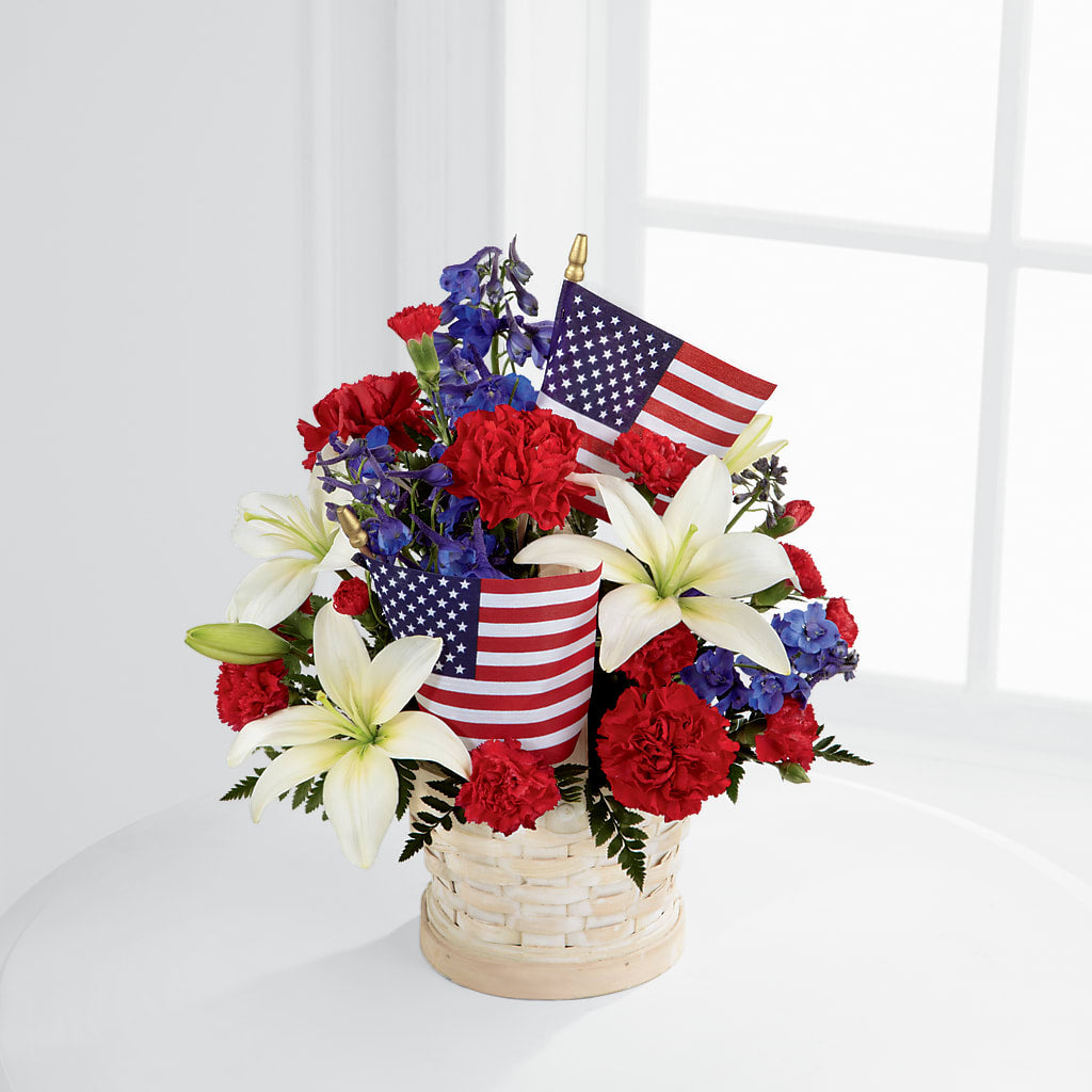 American Glory Bouquet – FLOWERS & FAIRYTALES, Pittsburgh PA
