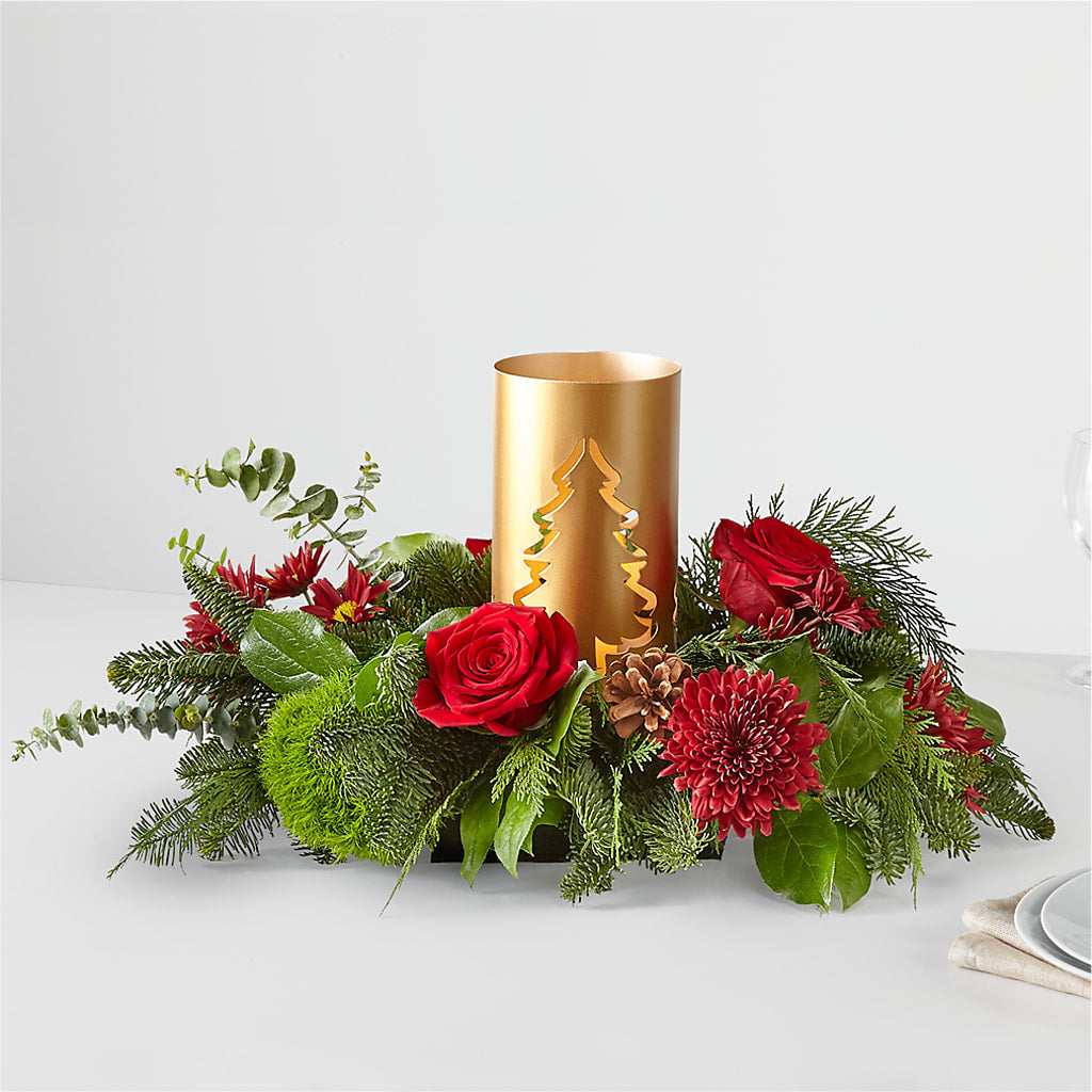 Toast the Season Centerpiece – FLOWERS & FAIRYTALES, Pittsburgh PA