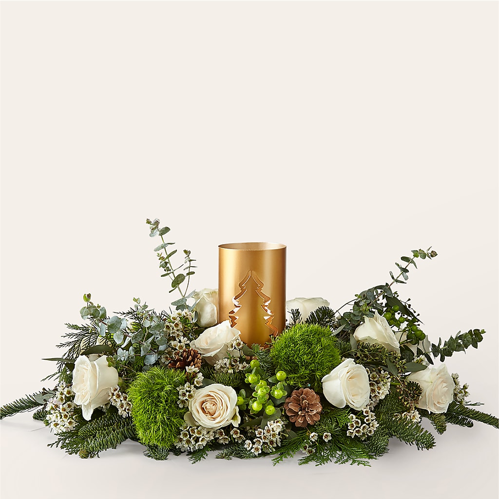 Chestnuts Roasting Centerpiece – FLOWERS & FAIRYTALES, Pittsburgh PA