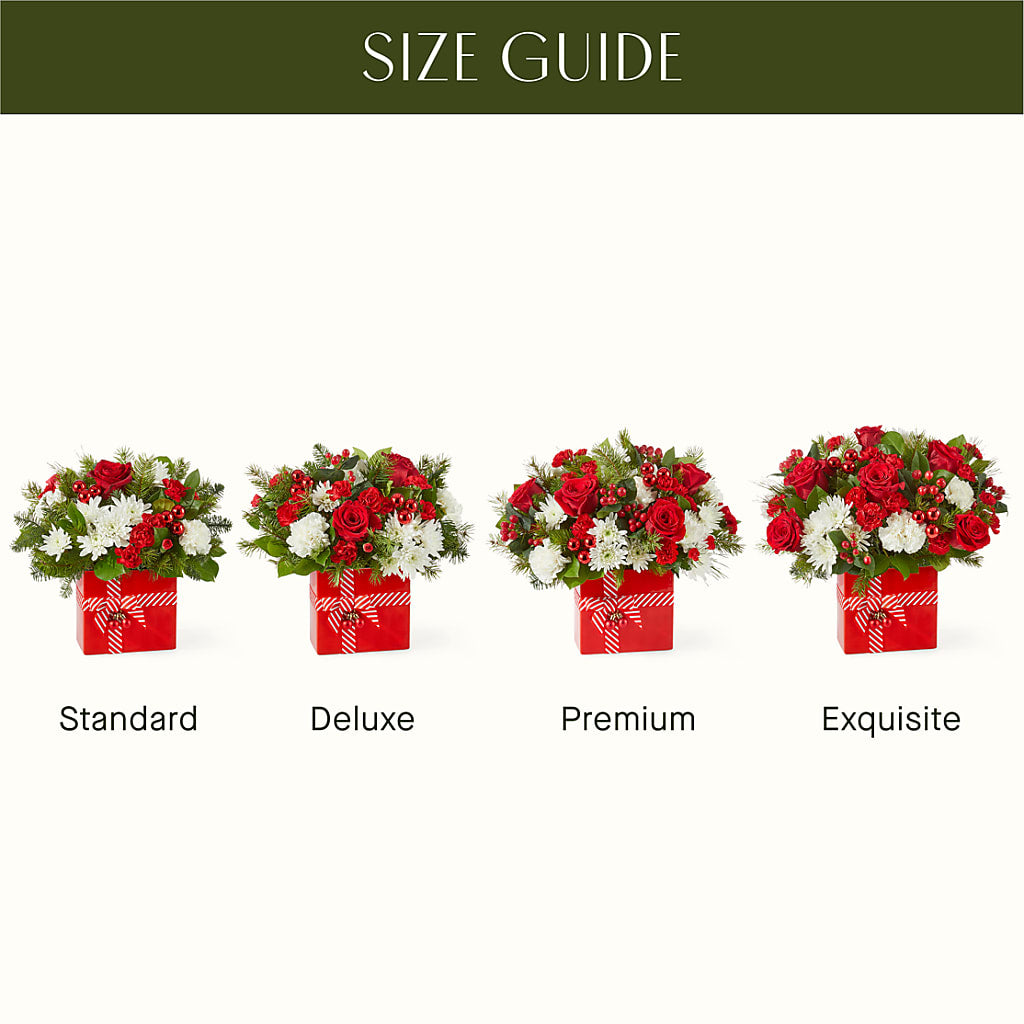 Presents Under the Tree Bouquet – FLOWERS & FAIRYTALES, Pittsburgh PA