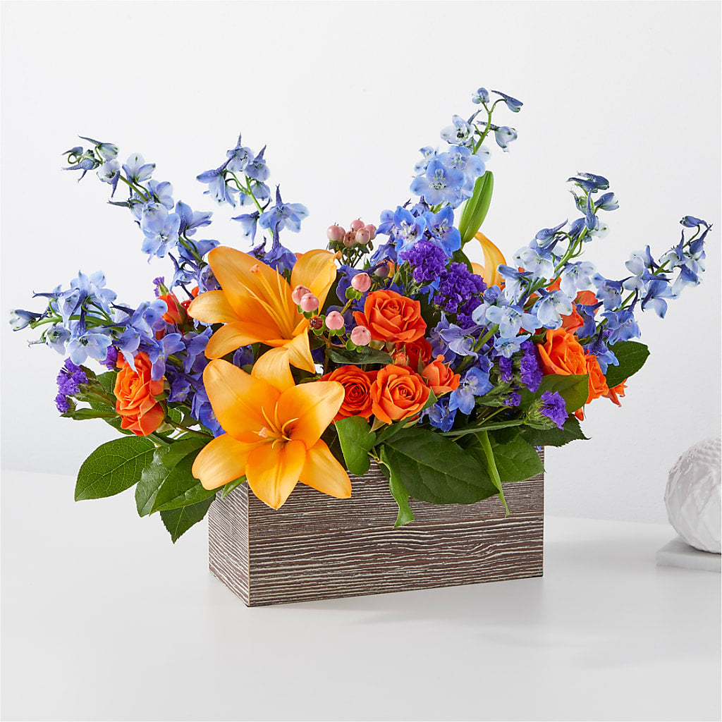 Radiant Citrus Box Bouquet – FLOWERS & FAIRYTALES, Pittsburgh PA