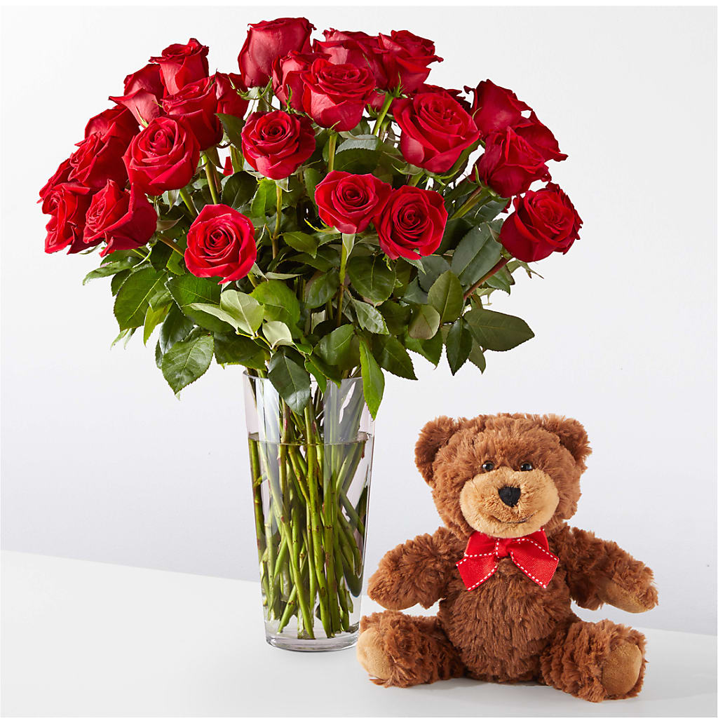 Romantic Long Stem Red Rose Bouquet Bundles – FLOWERS & FAIRYTALES, Pittsburgh PA