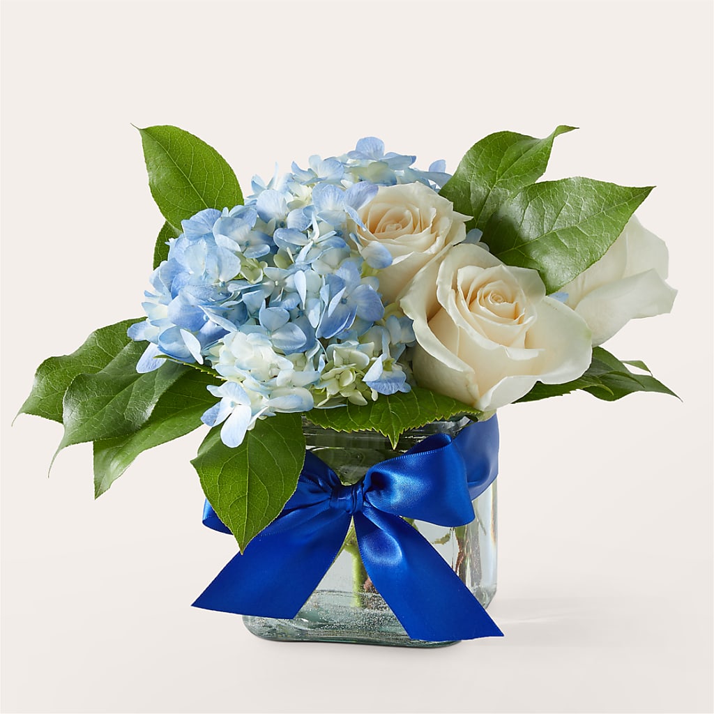 Sky Blue Delight Bouquet – FLOWERS & FAIRYTALES, Pittsburgh PA