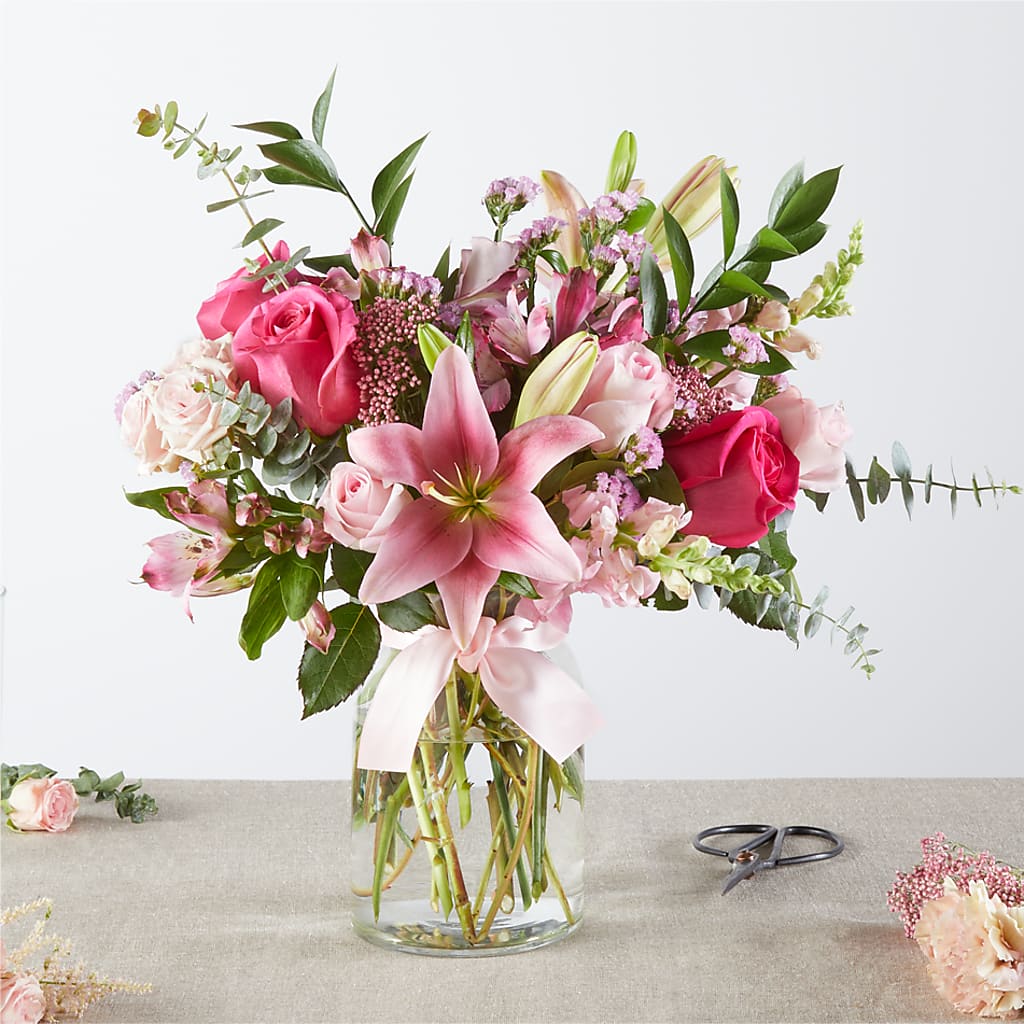 Pink Ribbon - A Florist Original – FLOWERS & FAIRYTALES, Pittsburgh PA