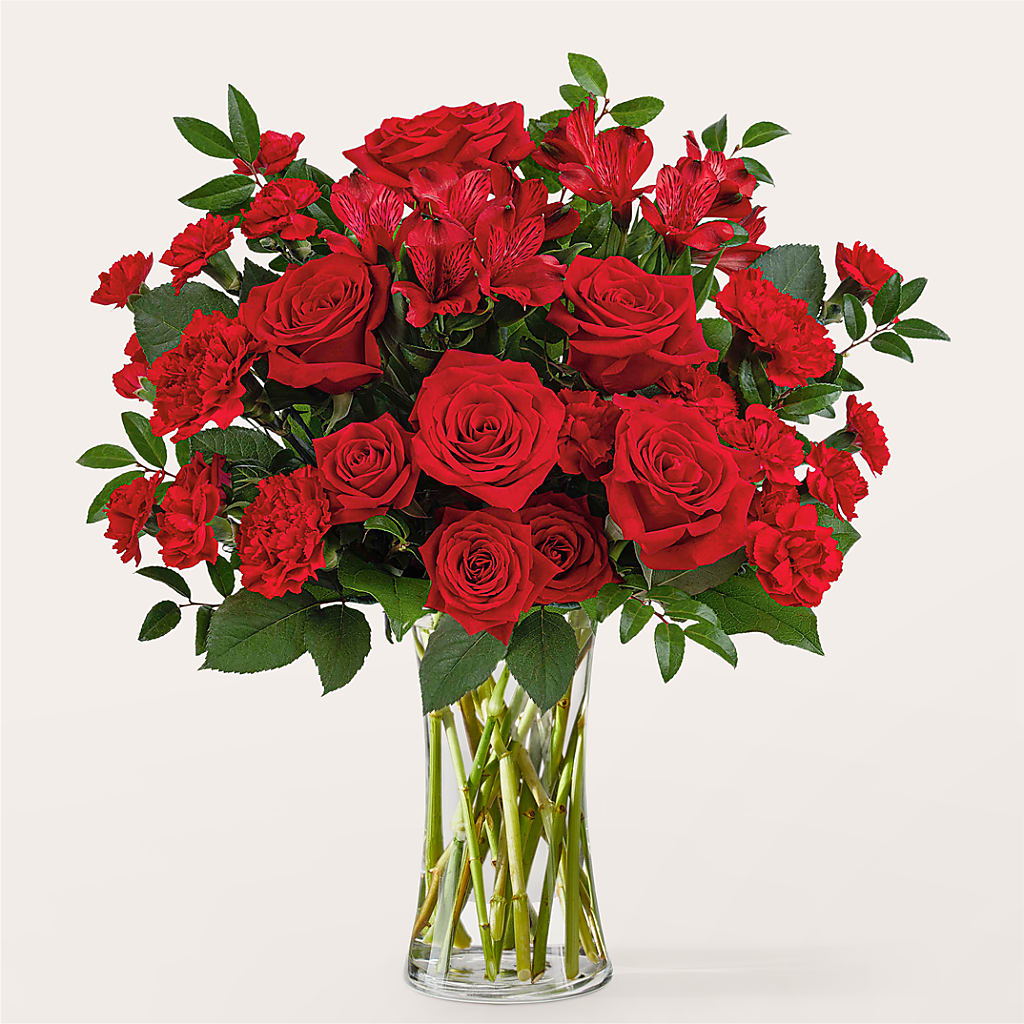 Brilliant Ruby Bouquet – FLOWERS & FAIRYTALES, Pittsburgh PA