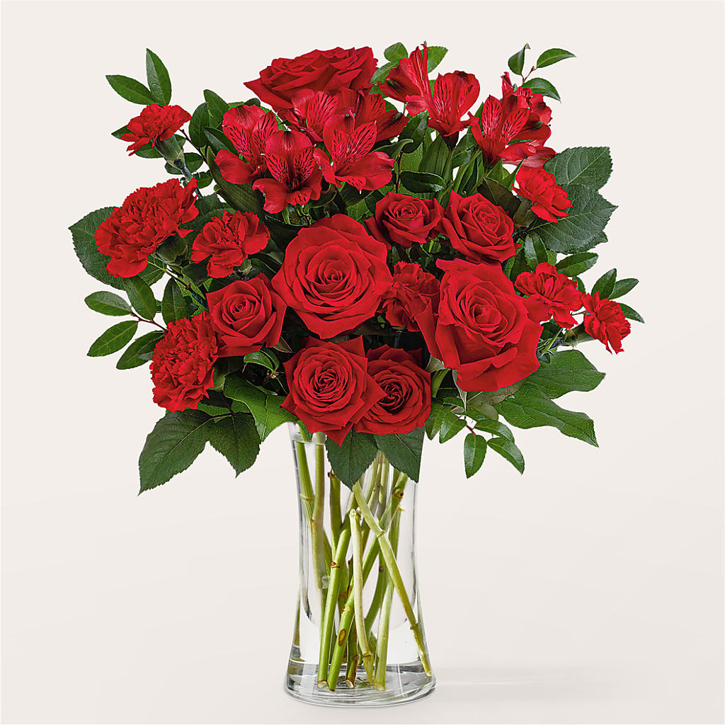 Brilliant Ruby Bouquet – FLOWERS & FAIRYTALES, Pittsburgh PA