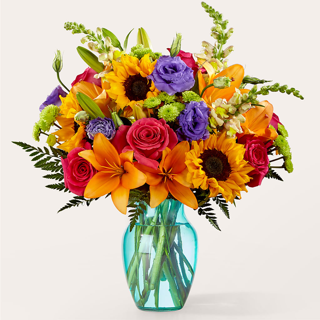 Double Rainbow Bouquet – FLOWERS & FAIRYTALES, Pittsburgh PA