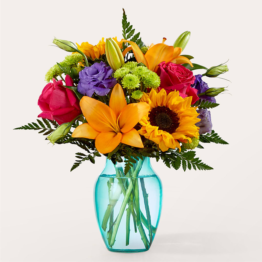 Double Rainbow Bouquet – FLOWERS & FAIRYTALES, Pittsburgh PA