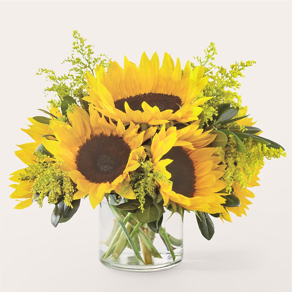 Beaming Sunflower Bouquet – FLOWERS & FAIRYTALES, Pittsburgh PA