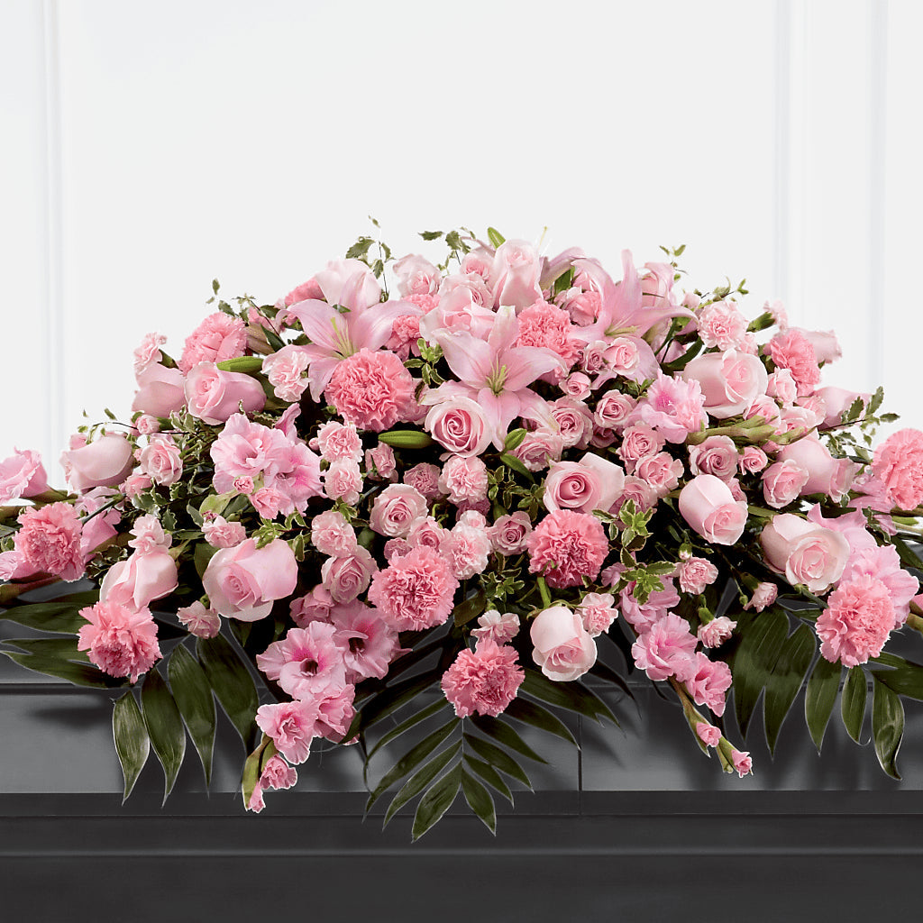 Garden of Comfort Casket Spray (Standard) – FLOWERS & FAIRYTALES, Pittsburgh PA