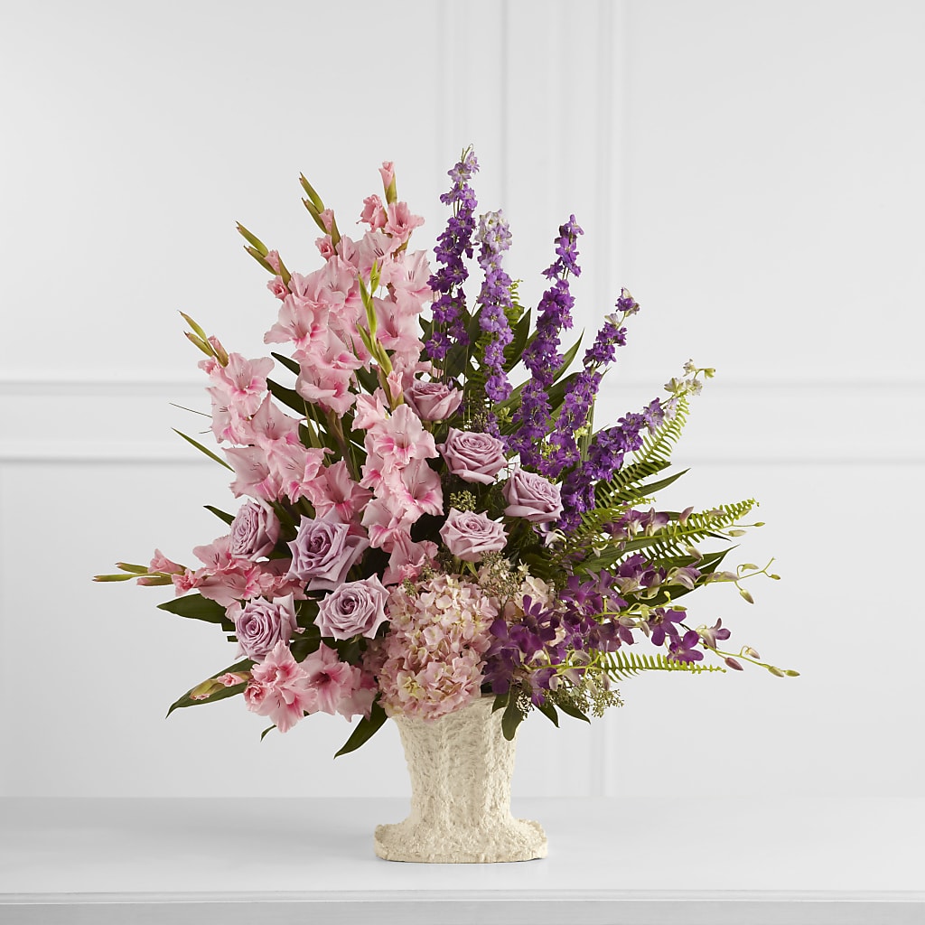 Flowing Garden Arrangement – FLOWERS & FAIRYTALES, Pittsburgh PA
