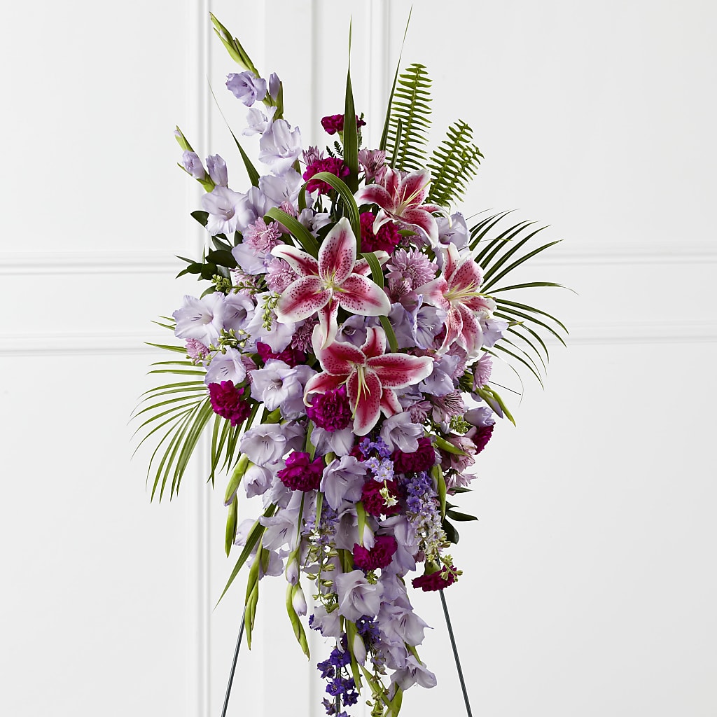 Tender Touch Standing Spray – FLOWERS & FAIRYTALES, Pittsburgh PA
