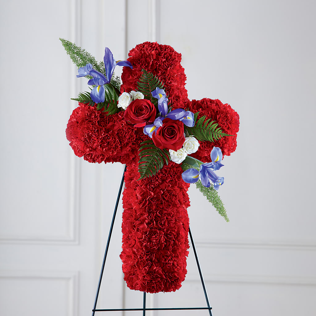 Faithful Hero Floral Cross – FLOWERS & FAIRYTALES, Pittsburgh PA