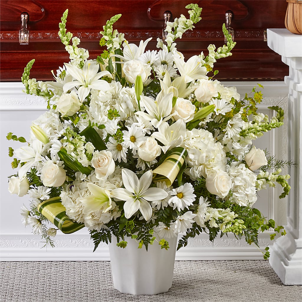 Thoughts of Tranquility Floor Basket – FLOWERS & FAIRYTALES, Pittsburgh PA
