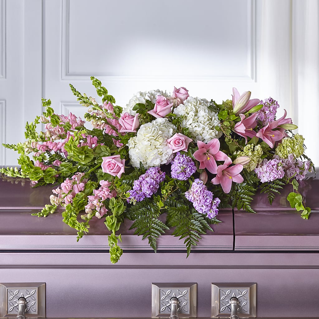 Life's Gratitude Casket Spray – FLOWERS & FAIRYTALES, Pittsburgh PA