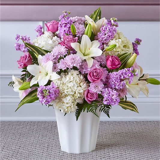 Heaven Sent Floor Basket – FLOWERS & FAIRYTALES, Pittsburgh PA