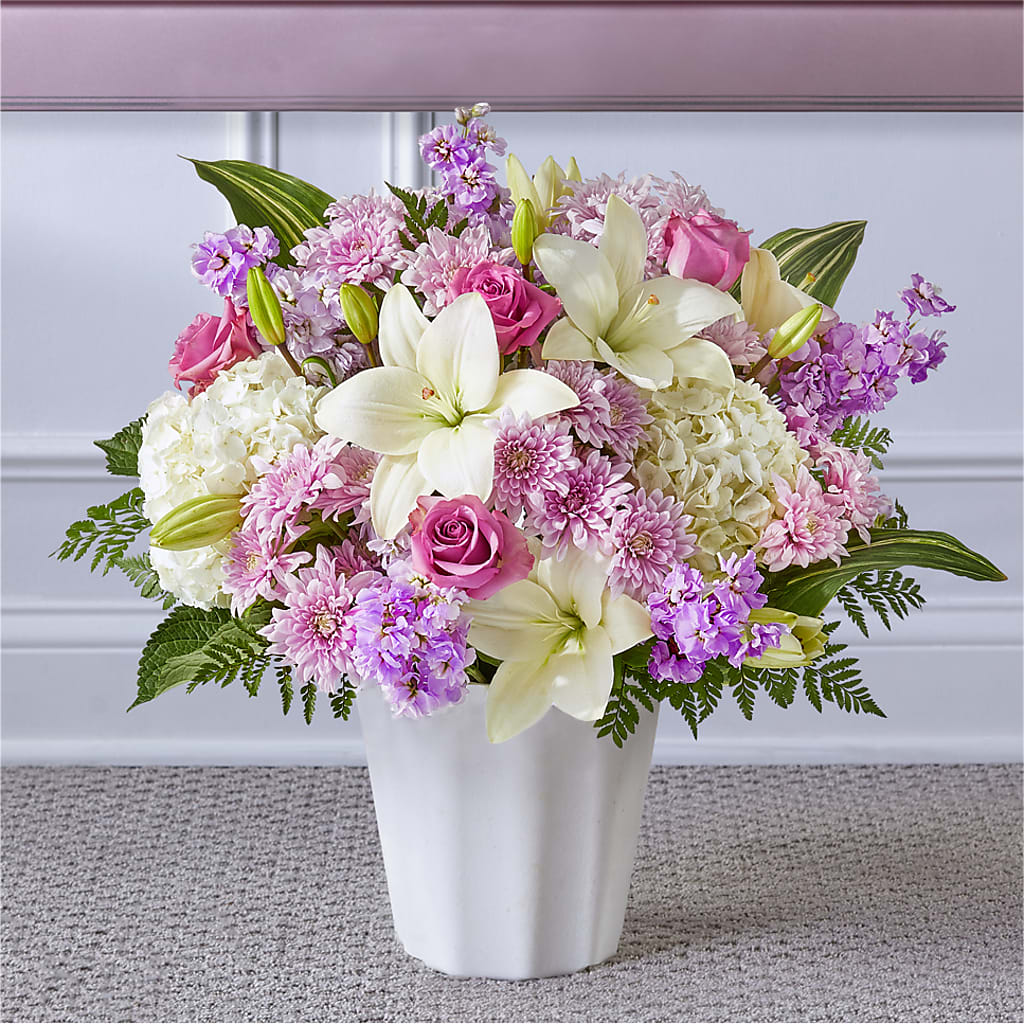 Heaven Sent Floor Basket – FLOWERS & FAIRYTALES, Pittsburgh PA