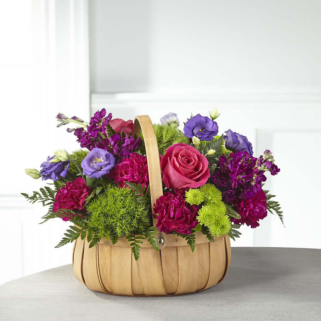 Serene Sanctuary Basket – FLOWERS & FAIRYTALES, Pittsburgh PA