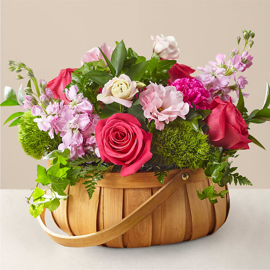Radiance in Bloom Basket – FLOWERS & FAIRYTALES, Pittsburgh PA