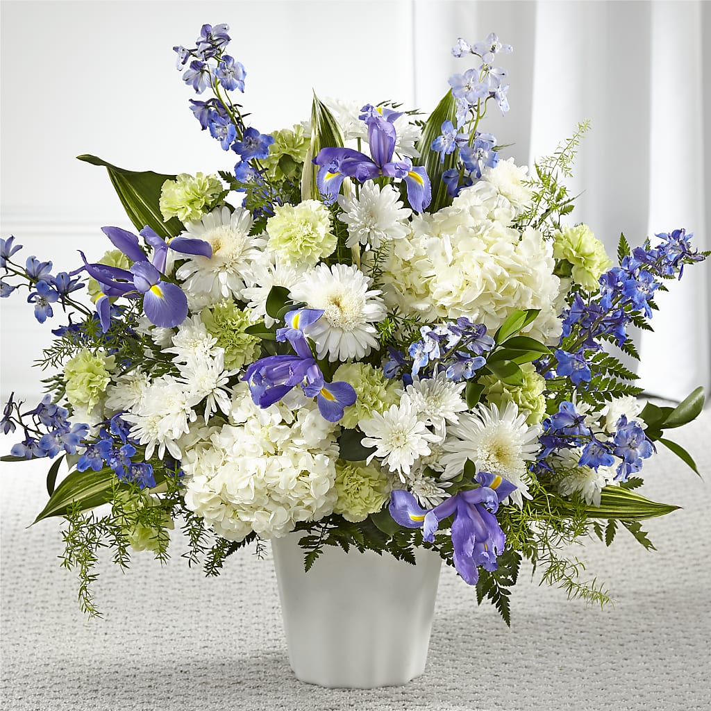 Soft Serenity Floor Basket – FLOWERS & FAIRYTALES, Pittsburgh PA