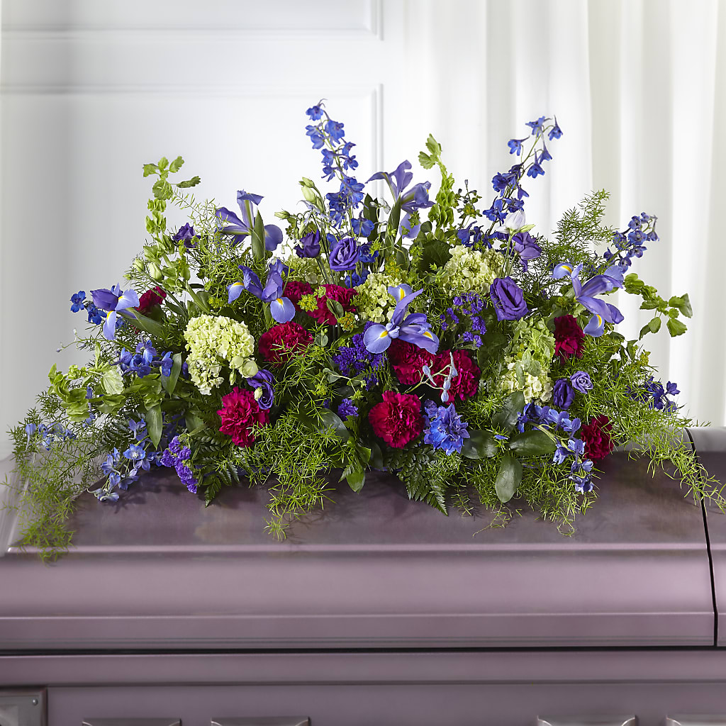 Always Treasured Casket Spray – FLOWERS & FAIRYTALES, Pittsburgh PA