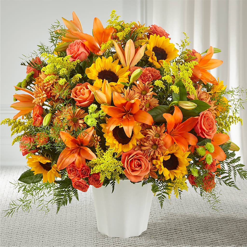 Harvest Thoughts Floor Basket – FLOWERS & FAIRYTALES, Pittsburgh PA