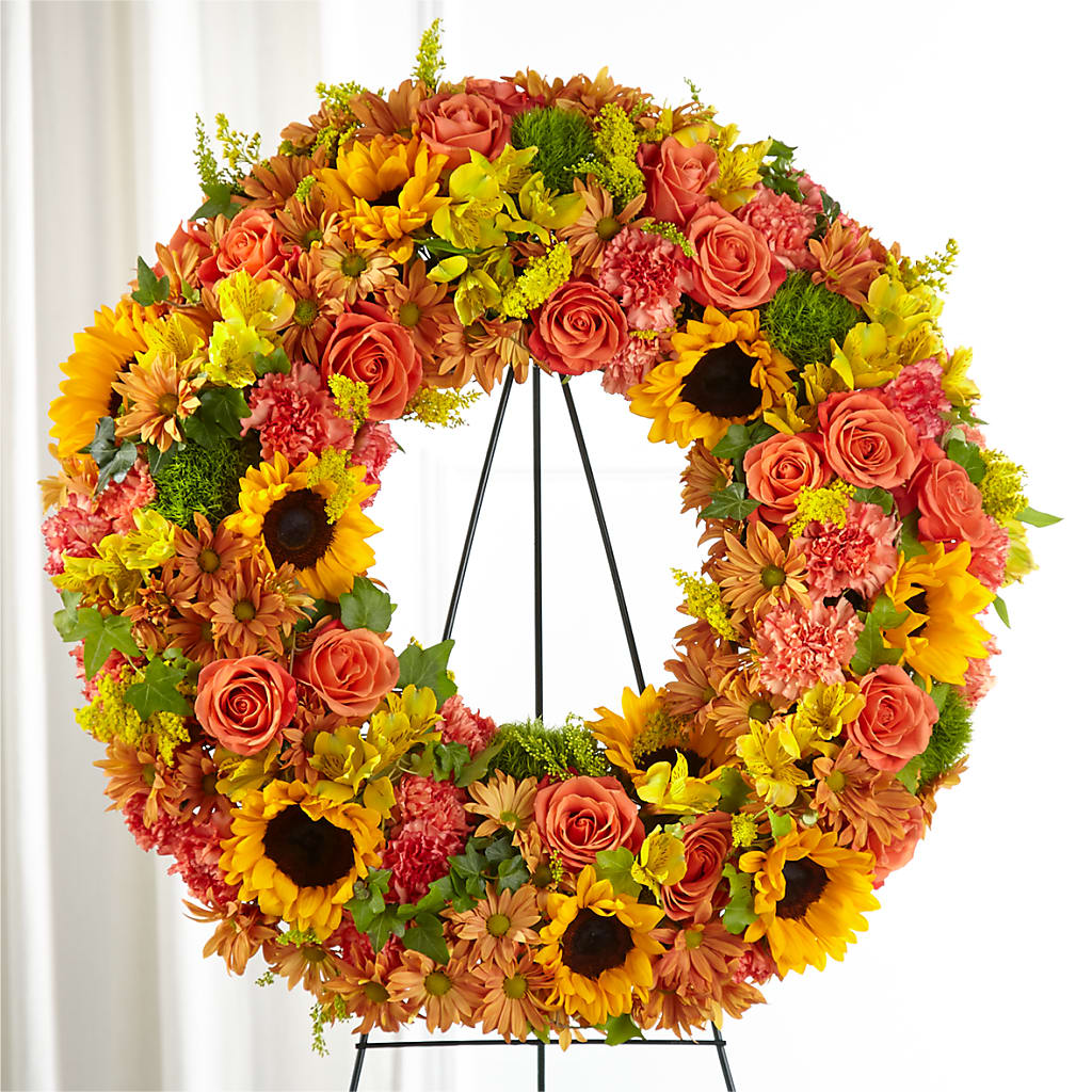 Autumnal Memories Wreath (Standard) – FLOWERS & FAIRYTALES, Pittsburgh PA