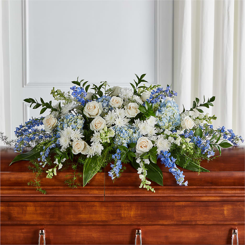 Timeless Essence Casket Spray – FLOWERS & FAIRYTALES, Pittsburgh PA