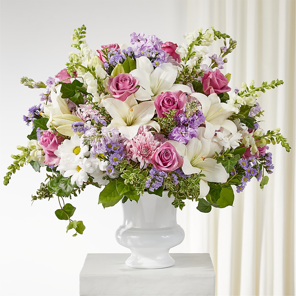 Remarkable Life Urn Arrangement – FLOWERS & FAIRYTALES, Pittsburgh PA