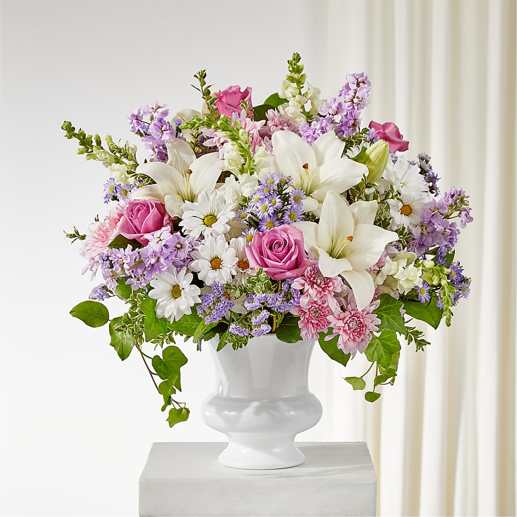 Remarkable Life Urn Arrangement – FLOWERS & FAIRYTALES, Pittsburgh PA
