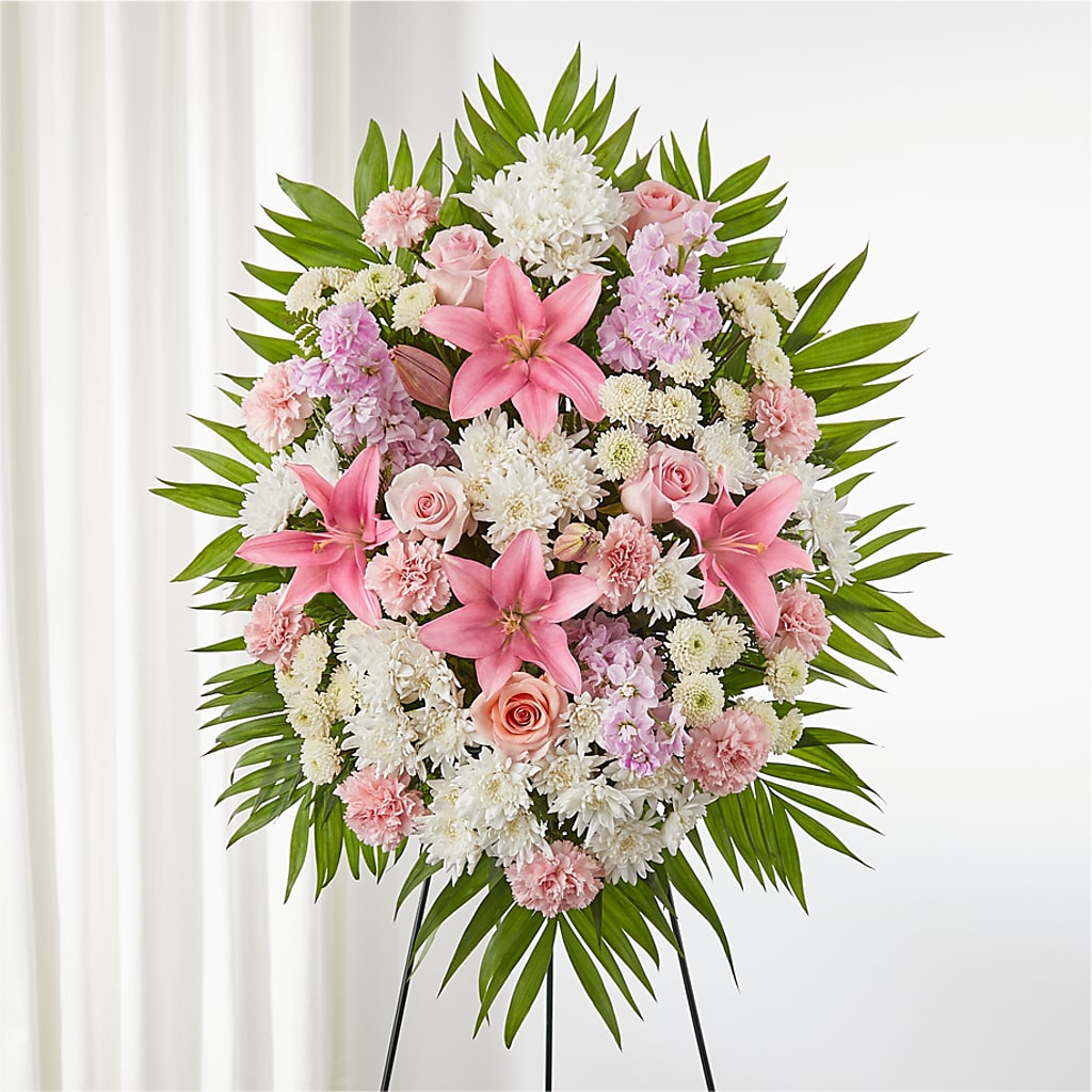 Offering Solace Standing Spray – FLOWERS & FAIRYTALES, Pittsburgh PA