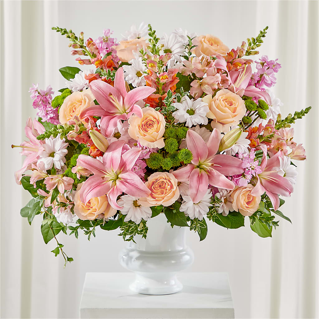 Heartfelt Gesture Urn Arrangement – FLOWERS & FAIRYTALES, Pittsburgh PA