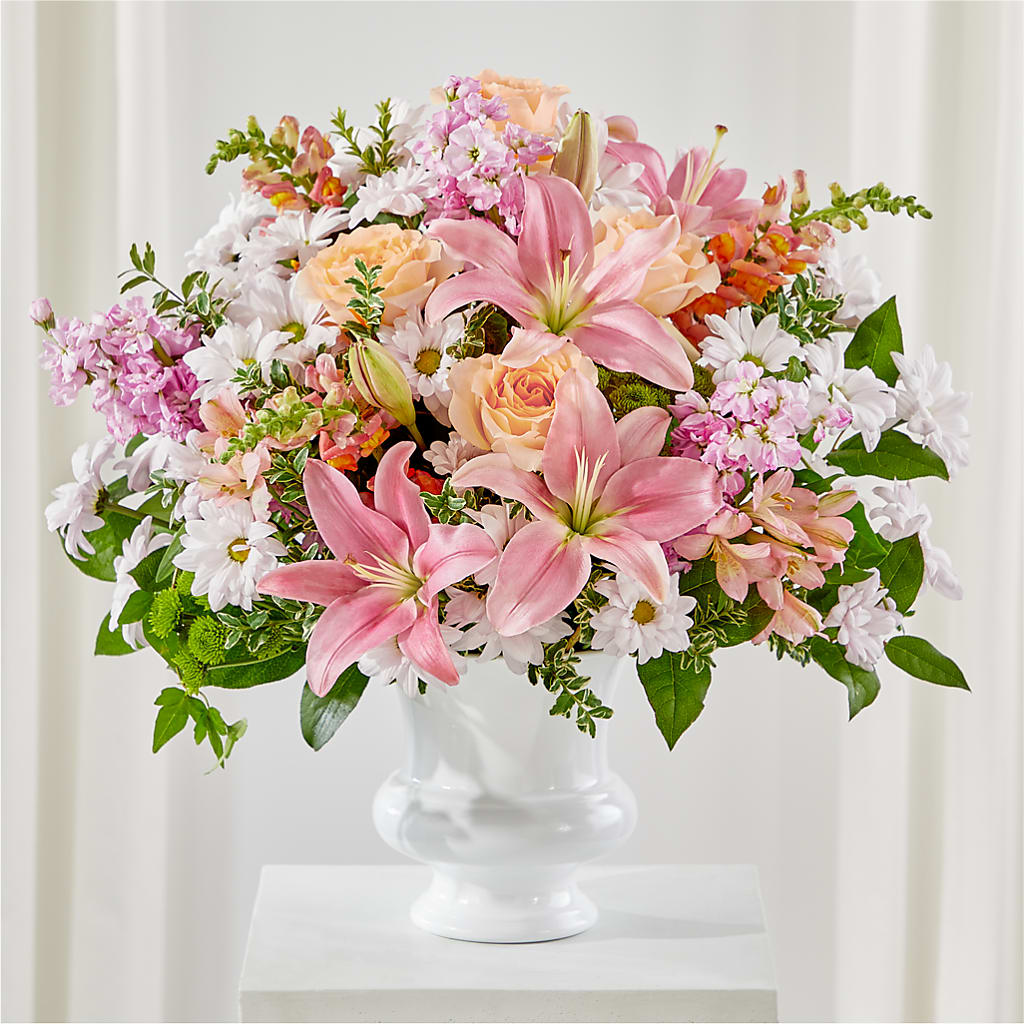 Heartfelt Gesture Urn Arrangement – FLOWERS & FAIRYTALES, Pittsburgh PA