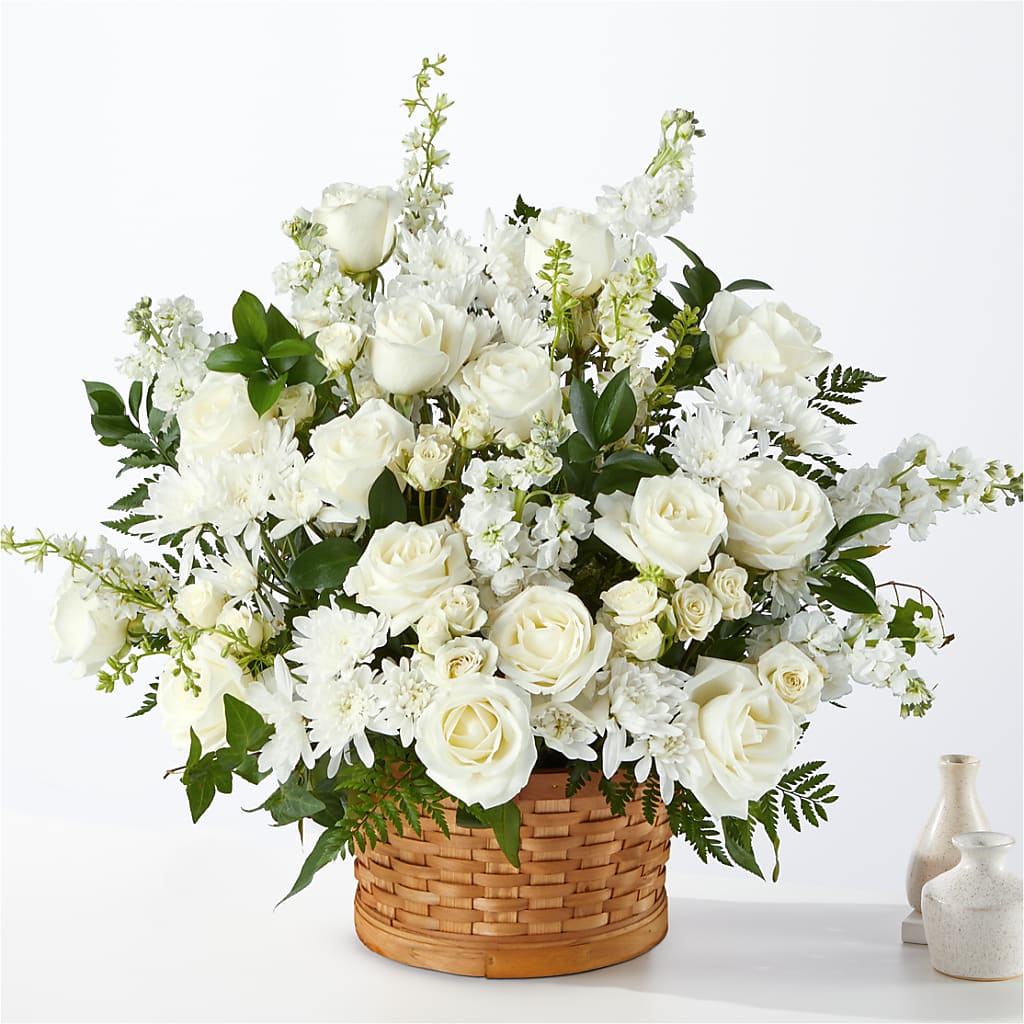 Heartfelt Condolences Arrangement – FLOWERS & FAIRYTALES, Pittsburgh PA