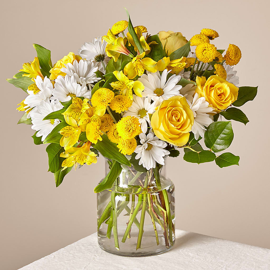 Sunny Sentiments Bouquet – FLOWERS & FAIRYTALES, Pittsburgh PA