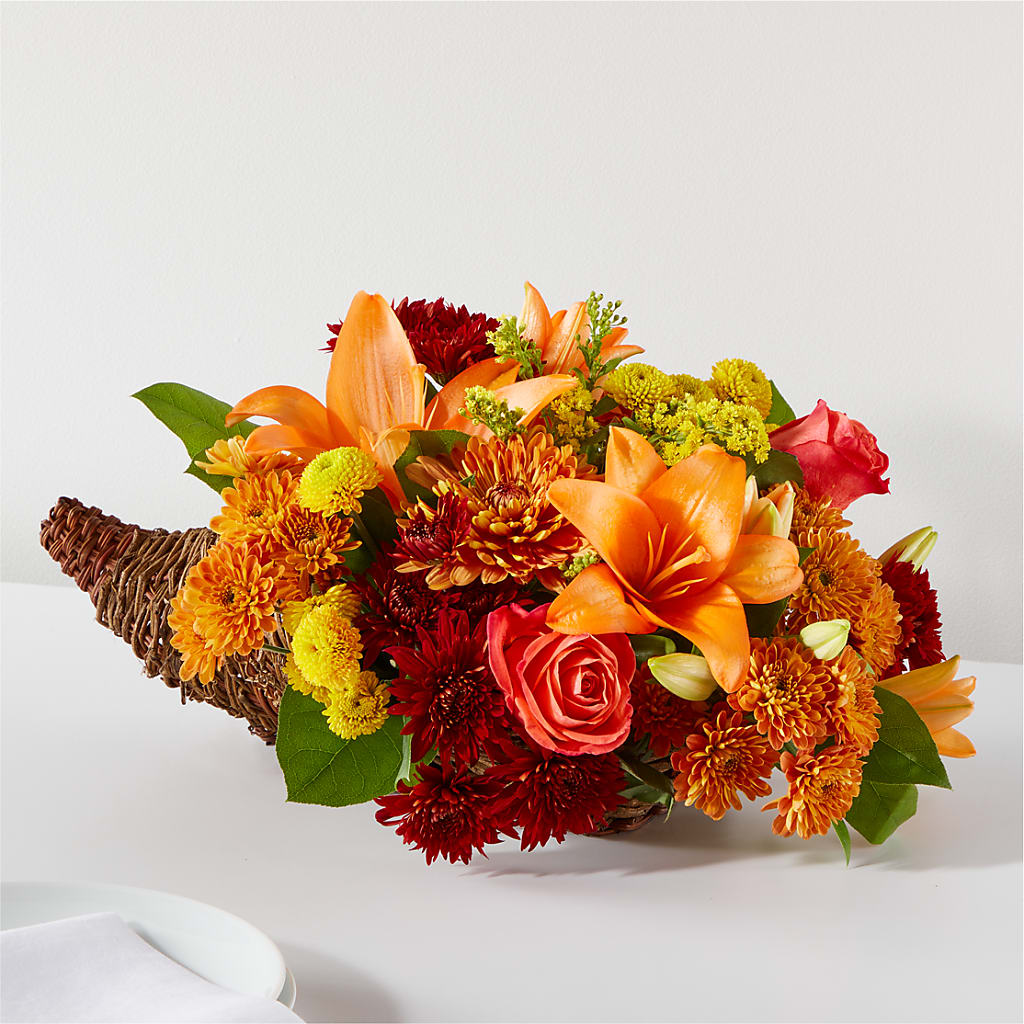 Bouquet of Blessings Cornucopia – FLOWERS & FAIRYTALES, Pittsburgh PA