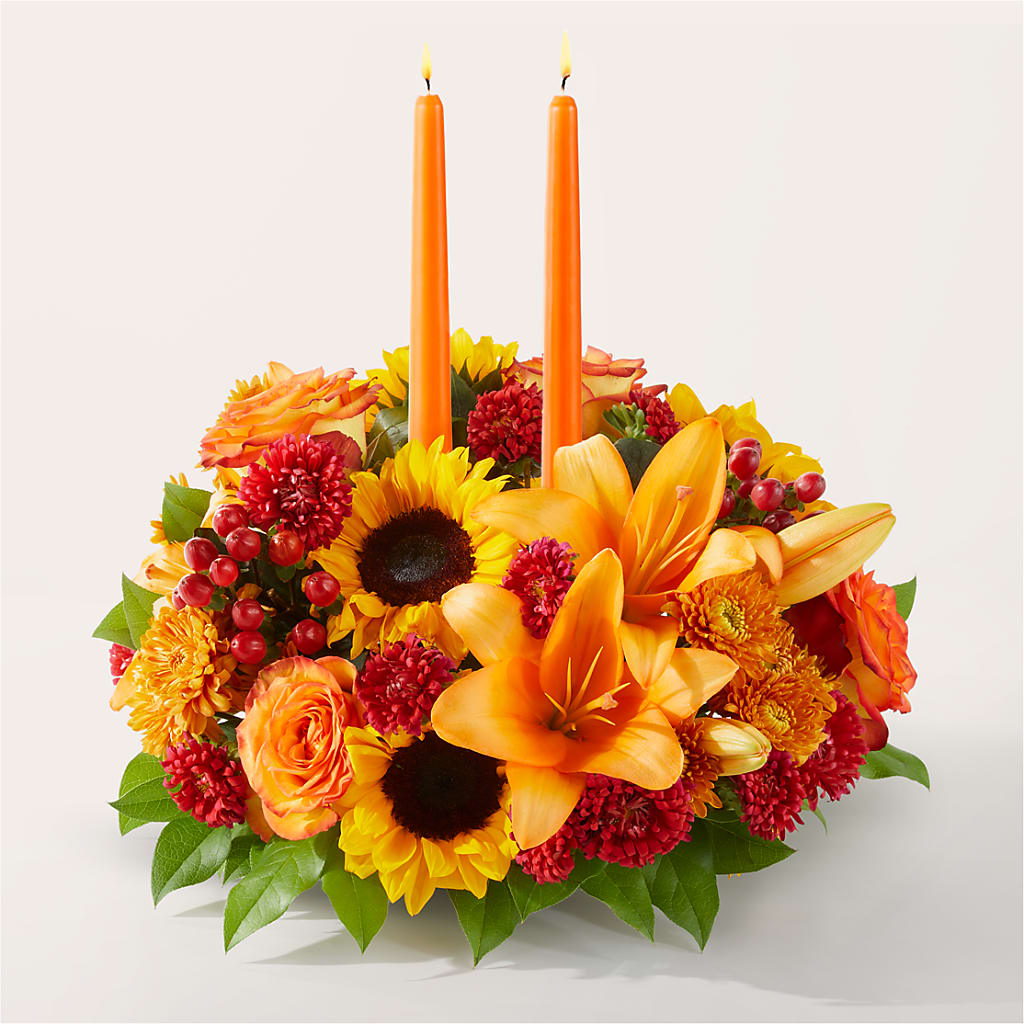 Grateful Centerpiece – FLOWERS & FAIRYTALES, Pittsburgh PA