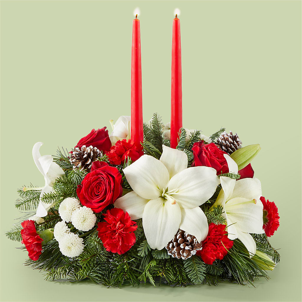 Seasonal Festivities Centerpiece – FLOWERS & FAIRYTALES, Pittsburgh PA