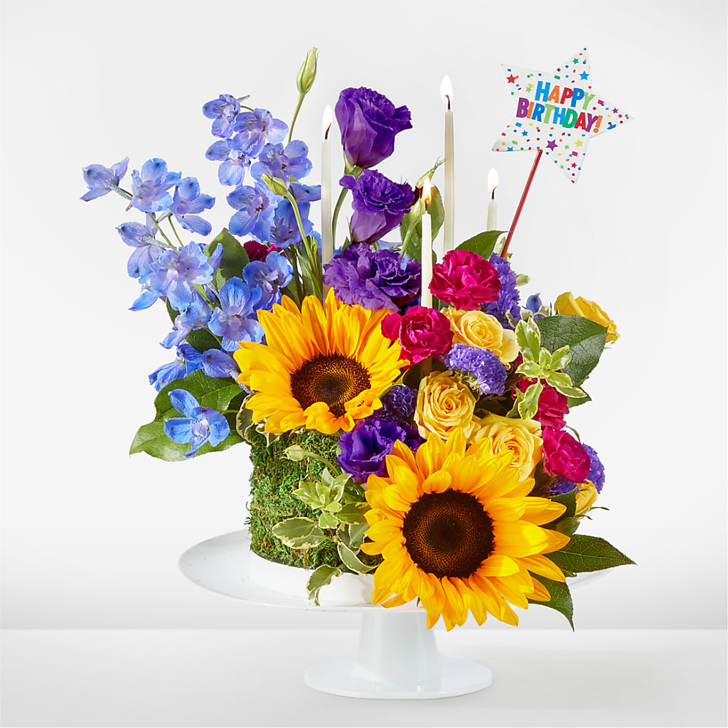 Star of the Day Floral Cake – FLOWERS & FAIRYTALES, Pittsburgh PA