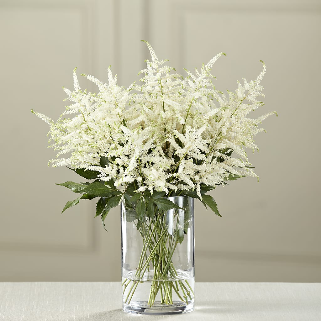 White Astilbe Bouquet – FLOWERS & FAIRYTALES, Pittsburgh PA
