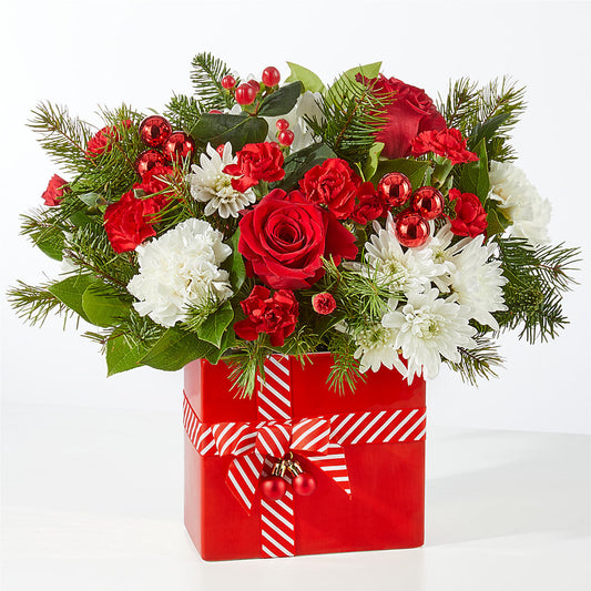 Presents Under the Tree Bouquet – FLOWERS & FAIRYTALES, Pittsburgh PA