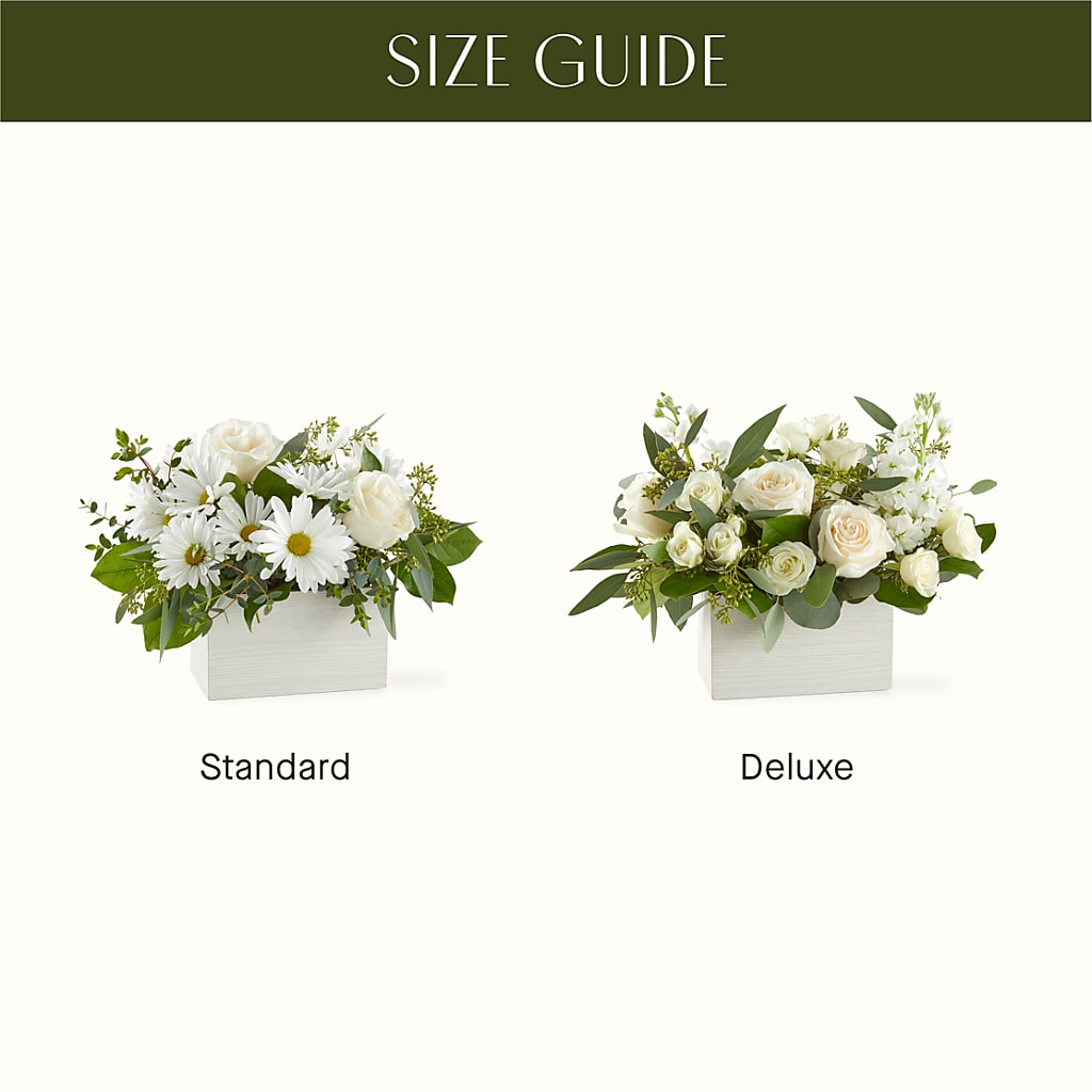 Fresh Linen Box Bouquet – FLOWERS & FAIRYTALES, Pittsburgh PA