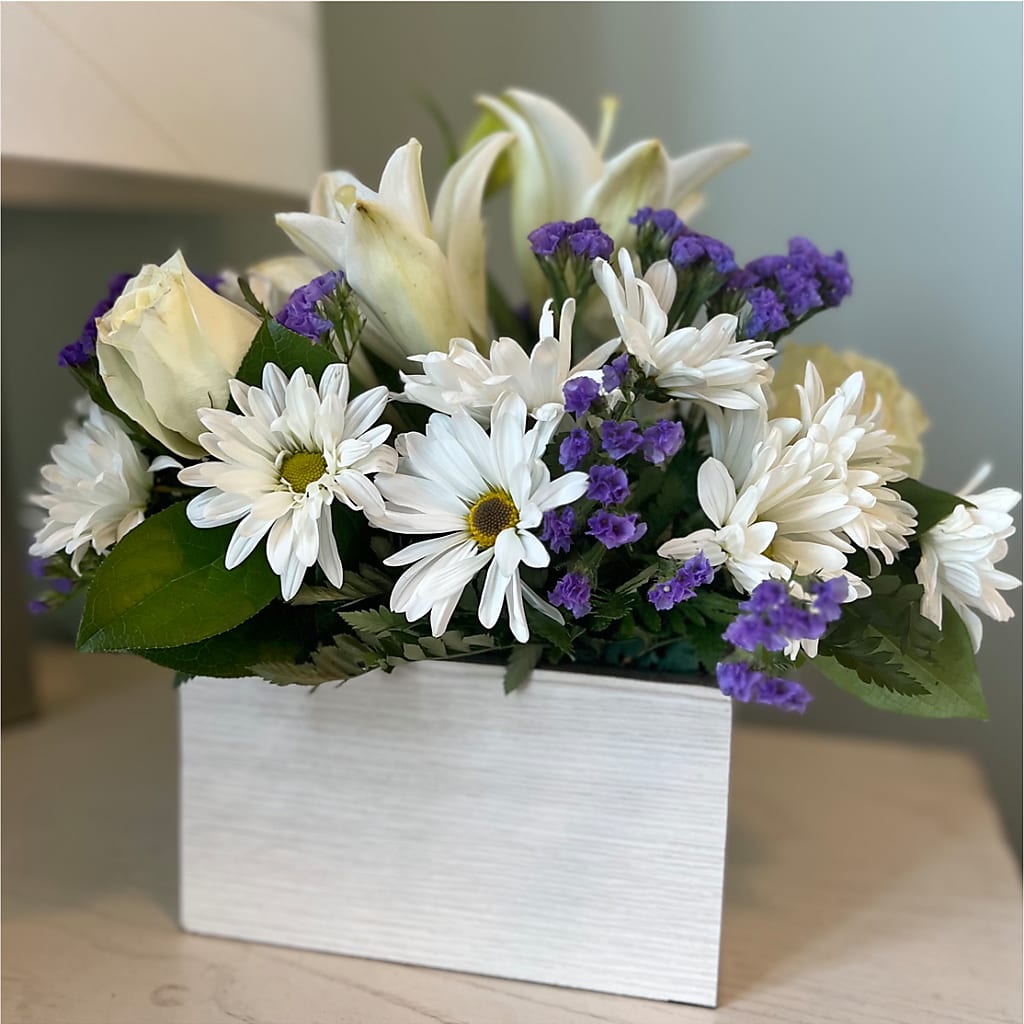 Beyond Blue Box Bouquet – FLOWERS & FAIRYTALES, Pittsburgh PA