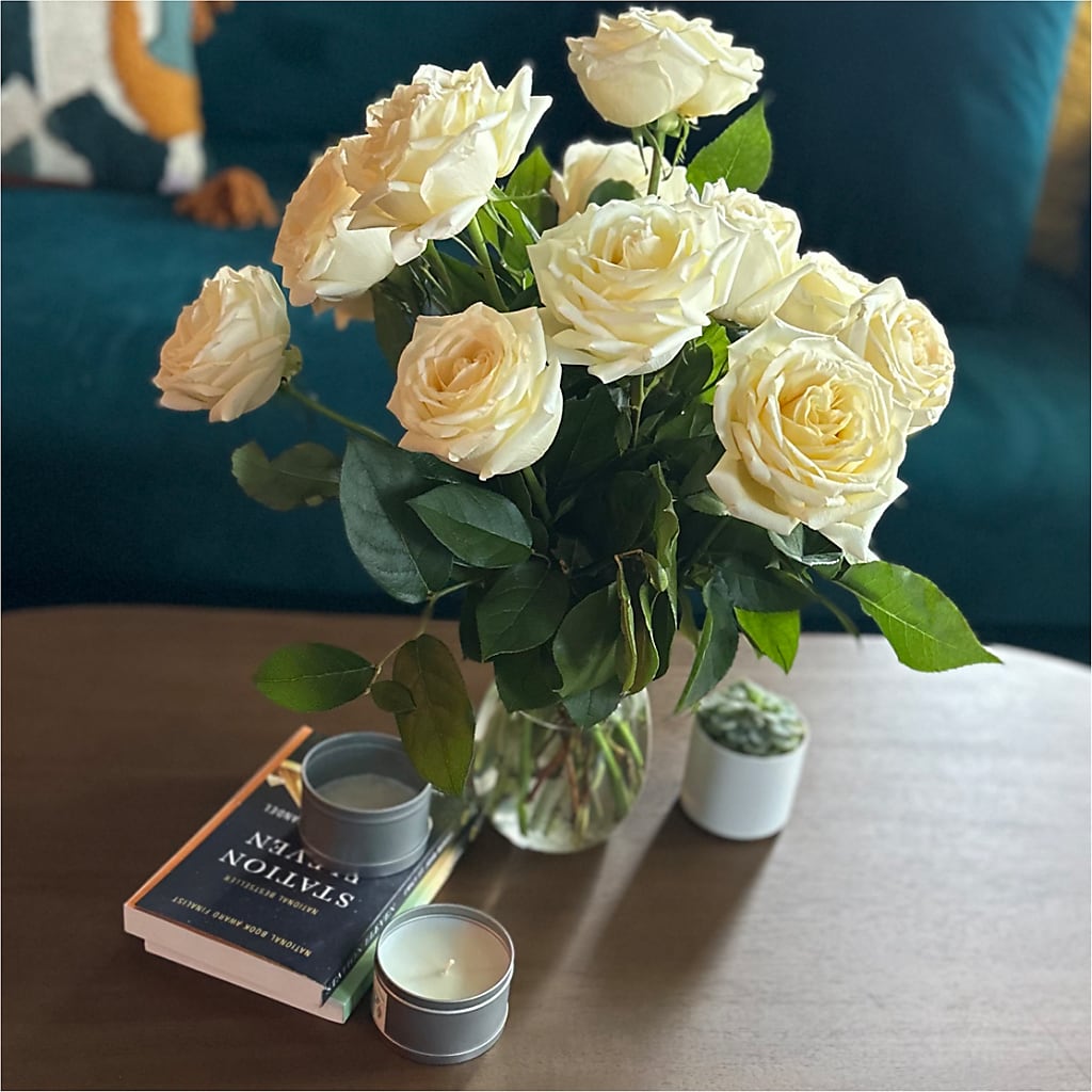 Long Stem Yellow Rose Bouquet – FLOWERS & FAIRYTALES, Pittsburgh PA