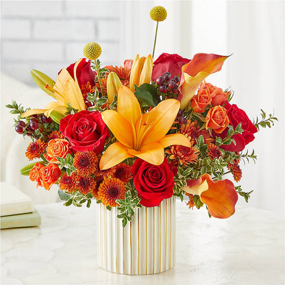 Scarlet Skies Bouquet – FLOWERS & FAIRYTALES, Pittsburgh PA