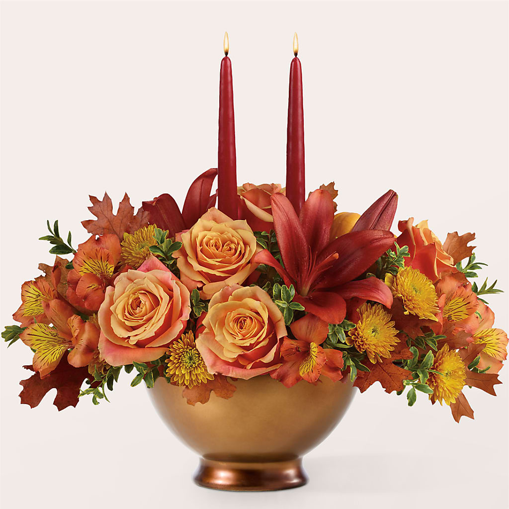 Harvest Table Centerpiece – FLOWERS & FAIRYTALES, Pittsburgh PA