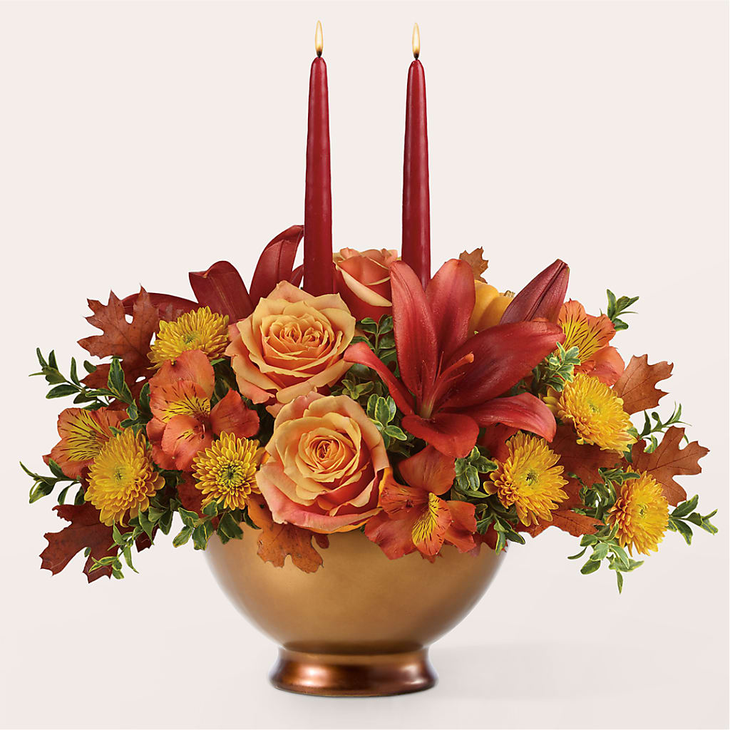 Harvest Table Centerpiece – FLOWERS & FAIRYTALES, Pittsburgh PA