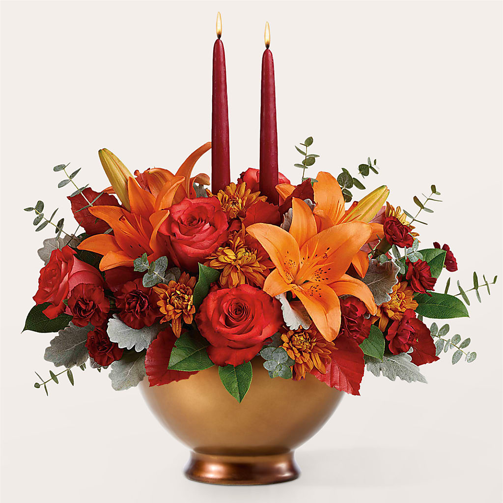 Fruits of Fall Centerpiece – FLOWERS & FAIRYTALES, Pittsburgh PA