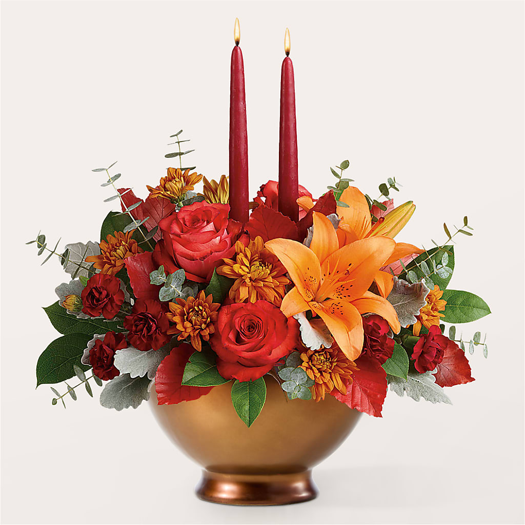 Fruits of Fall Centerpiece – FLOWERS & FAIRYTALES, Pittsburgh PA