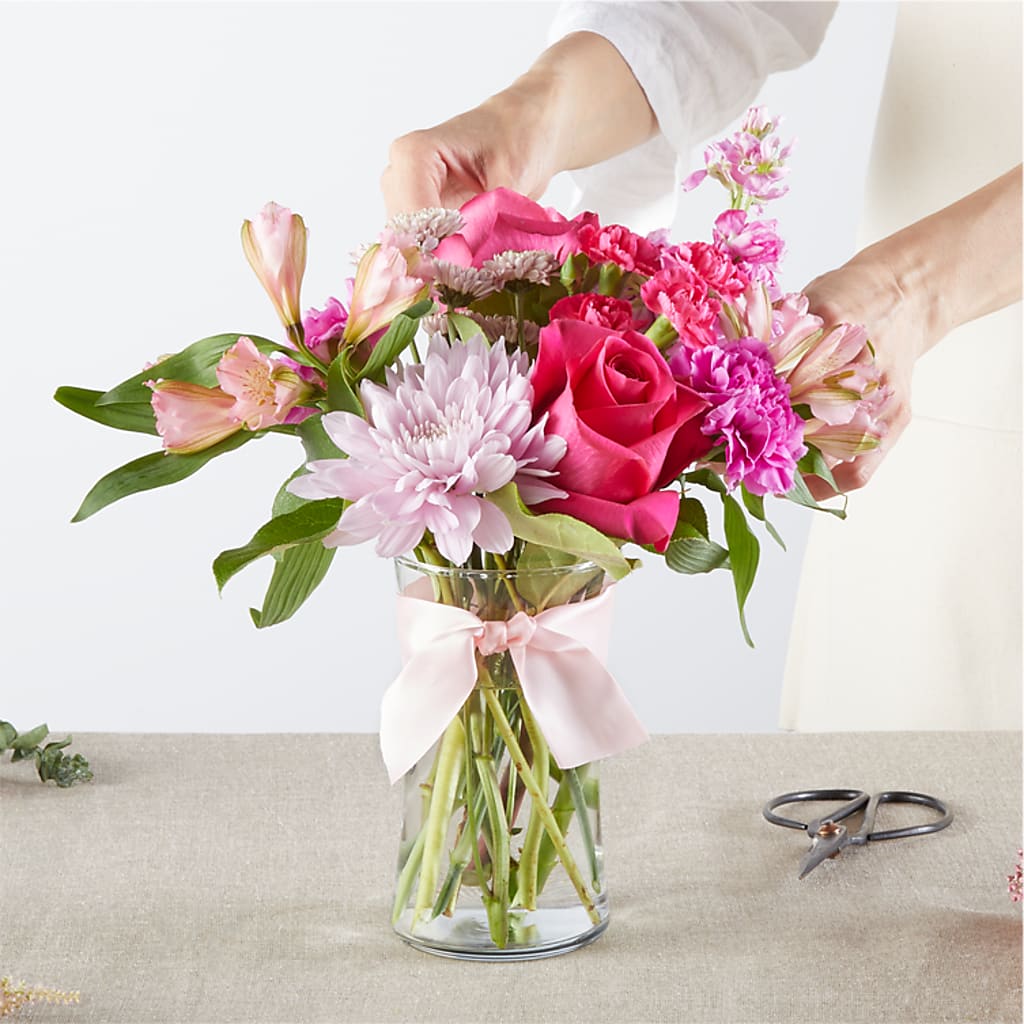 Pink Ribbon - A Florist Original – FLOWERS & FAIRYTALES, Pittsburgh PA